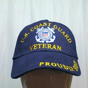 MILITARY U.S. COAST GUARD VETERAN HAT